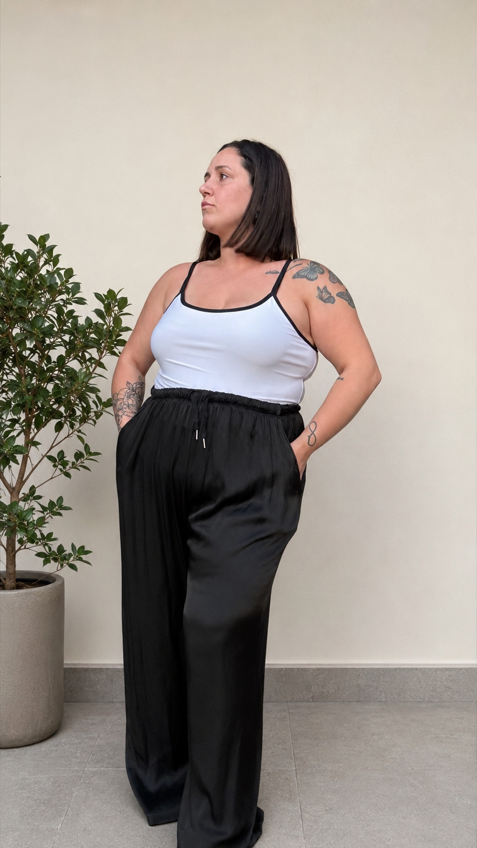Pantalone Satinato