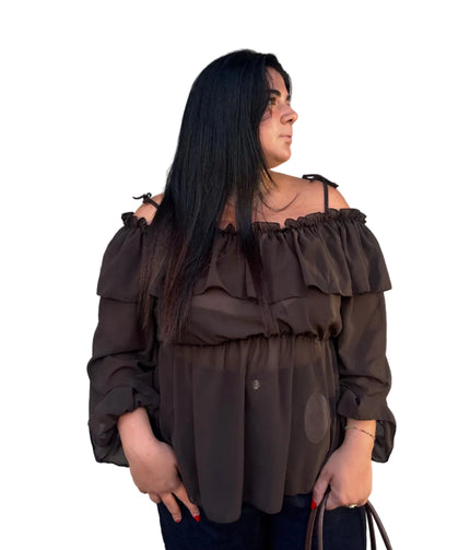 Blusa spalline