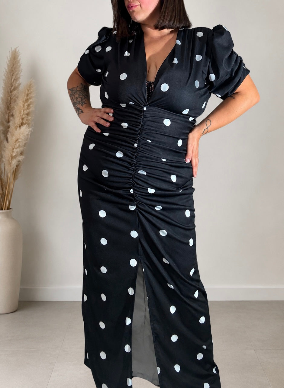 Dress Pois Nero