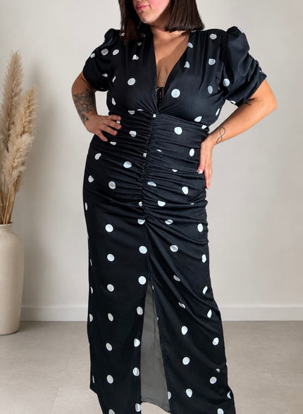 Dress Pois Nero