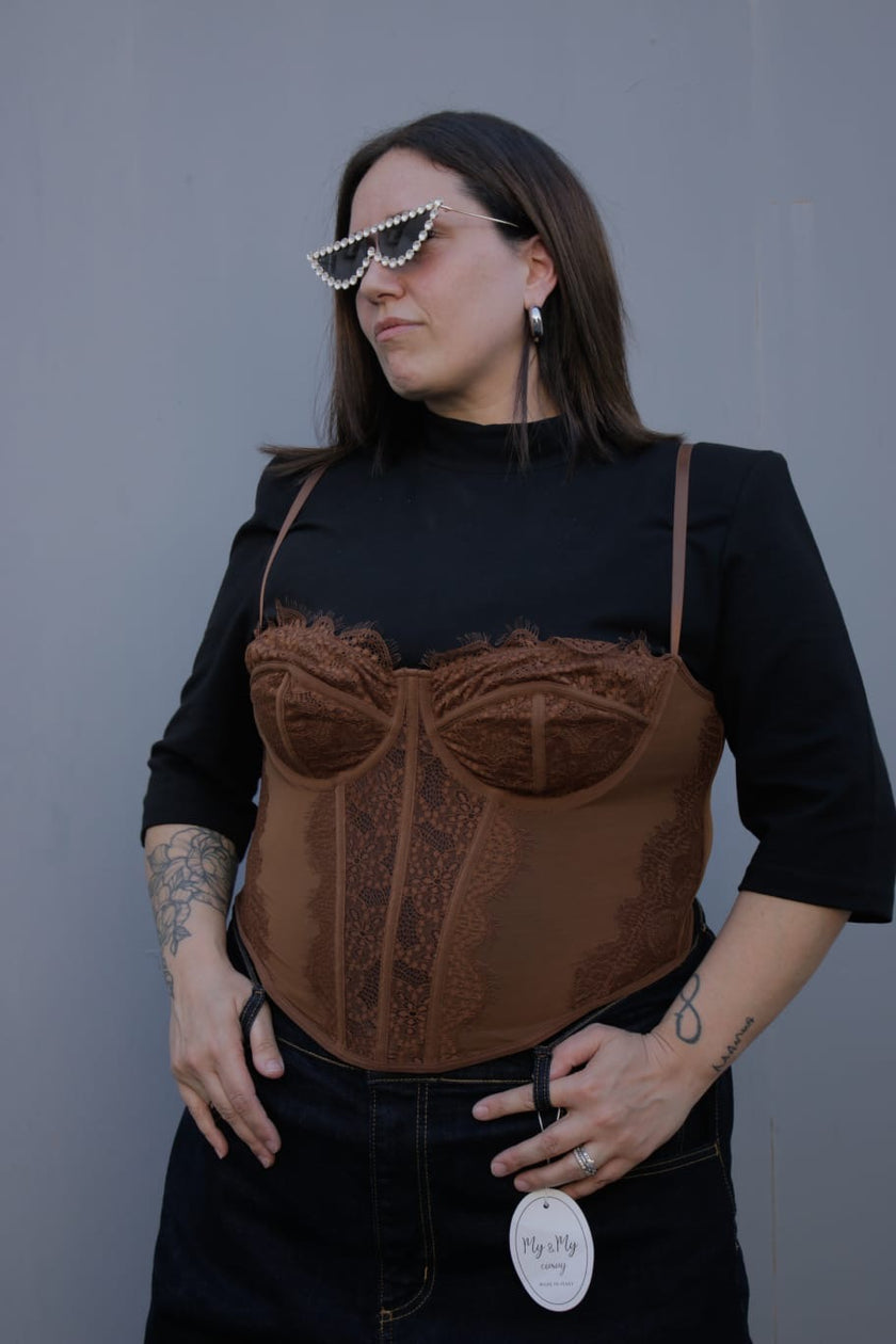 Corsetto merletto