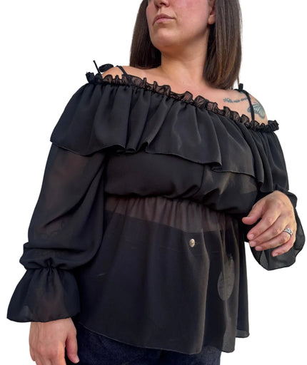 Blusa spalline