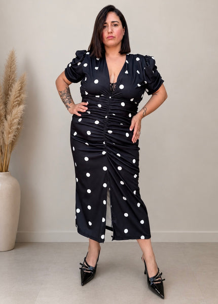 Dress Pois Nero