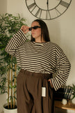 Maglia Righe Over