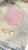 Gonna denim pink