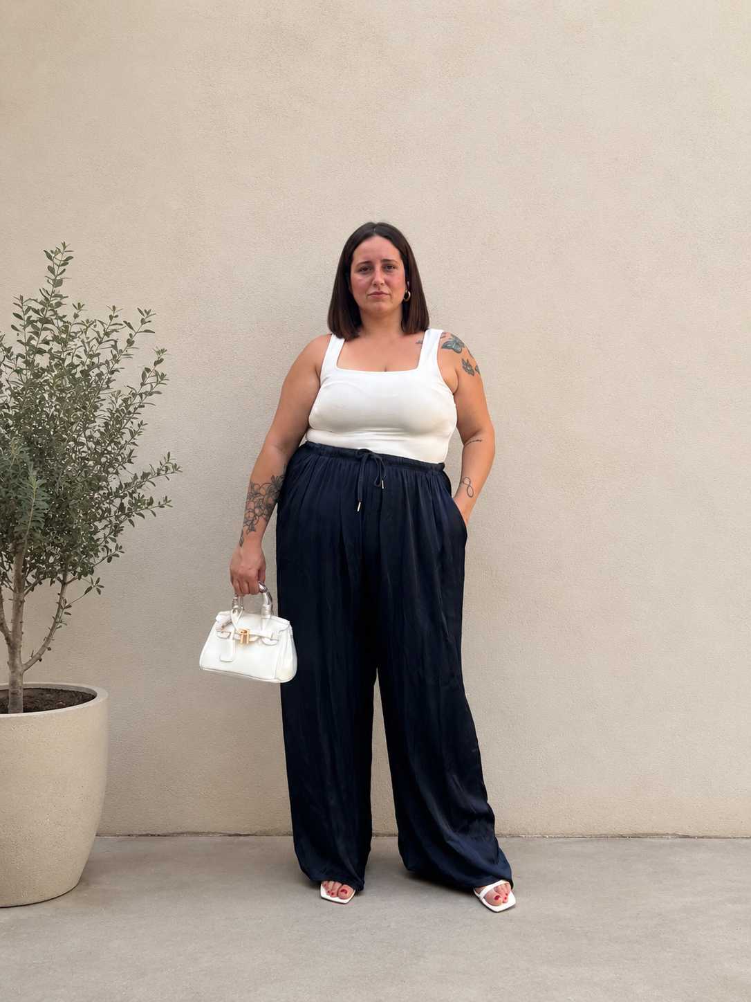 Pantalone Satinato