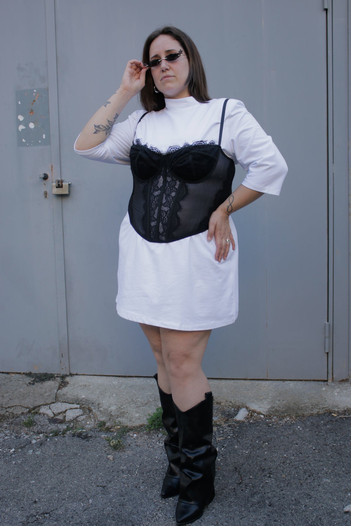 Corsetto merletto