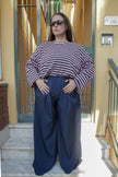 Maglia Righe Over