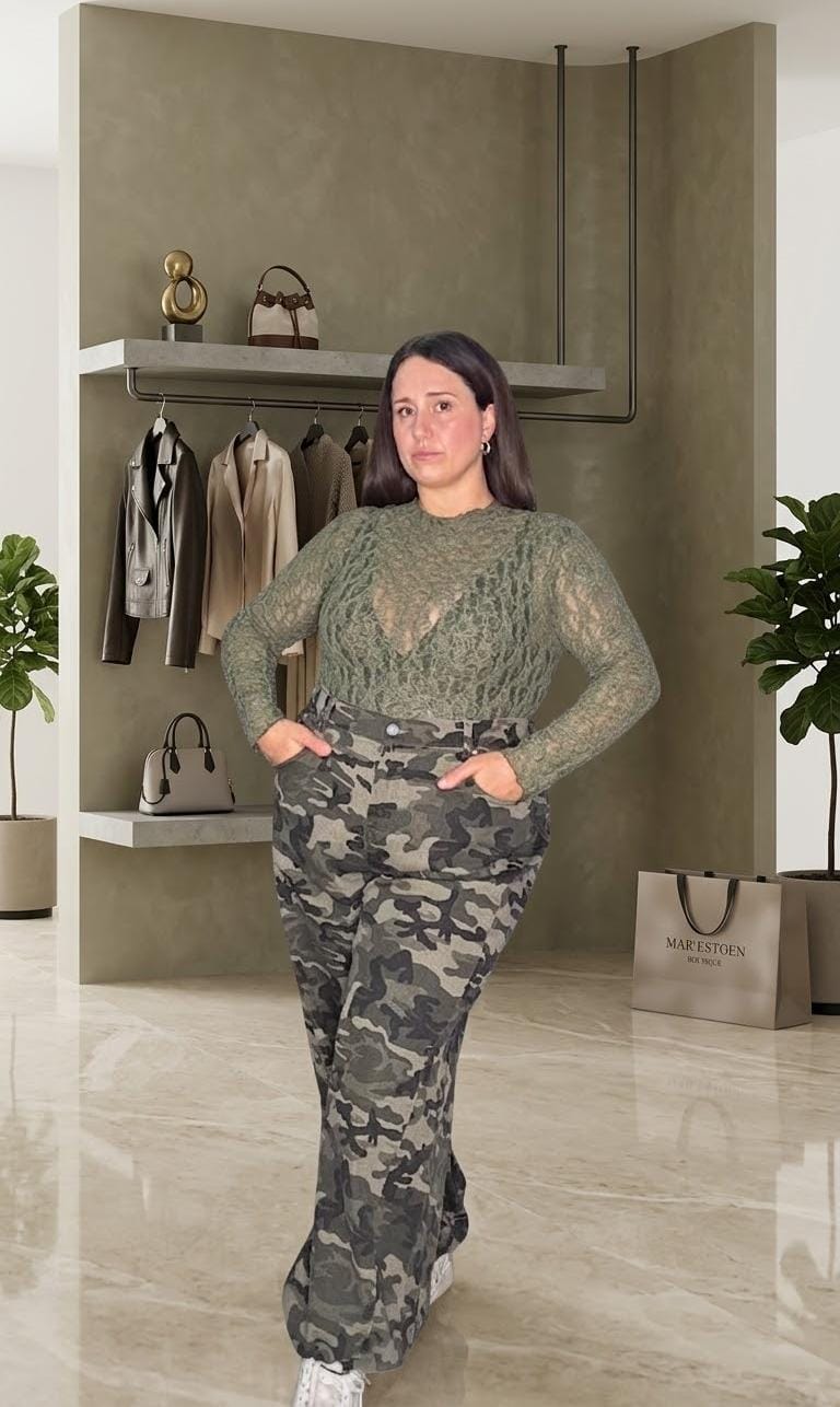 Pantalone mimetico