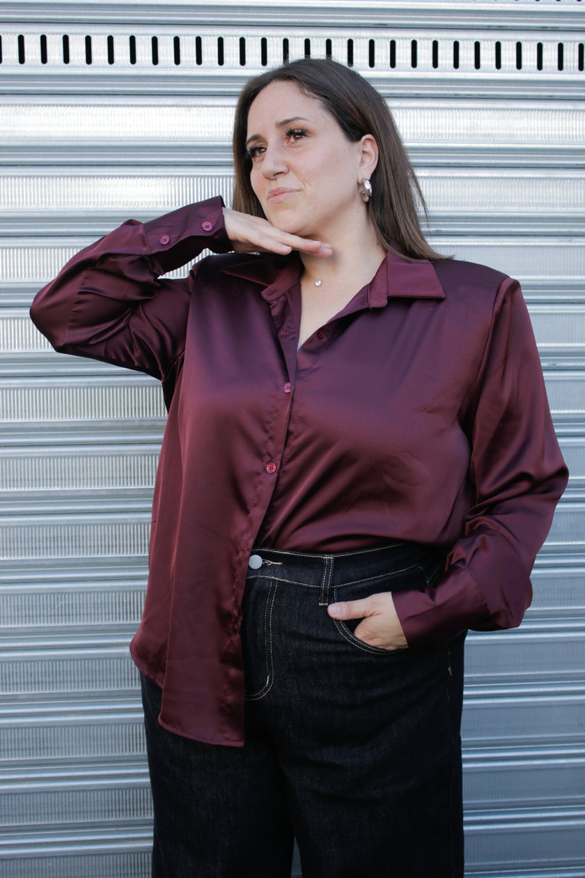 Camicia satin
