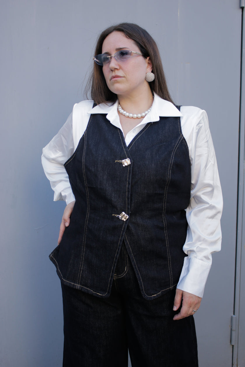 Gilet denim