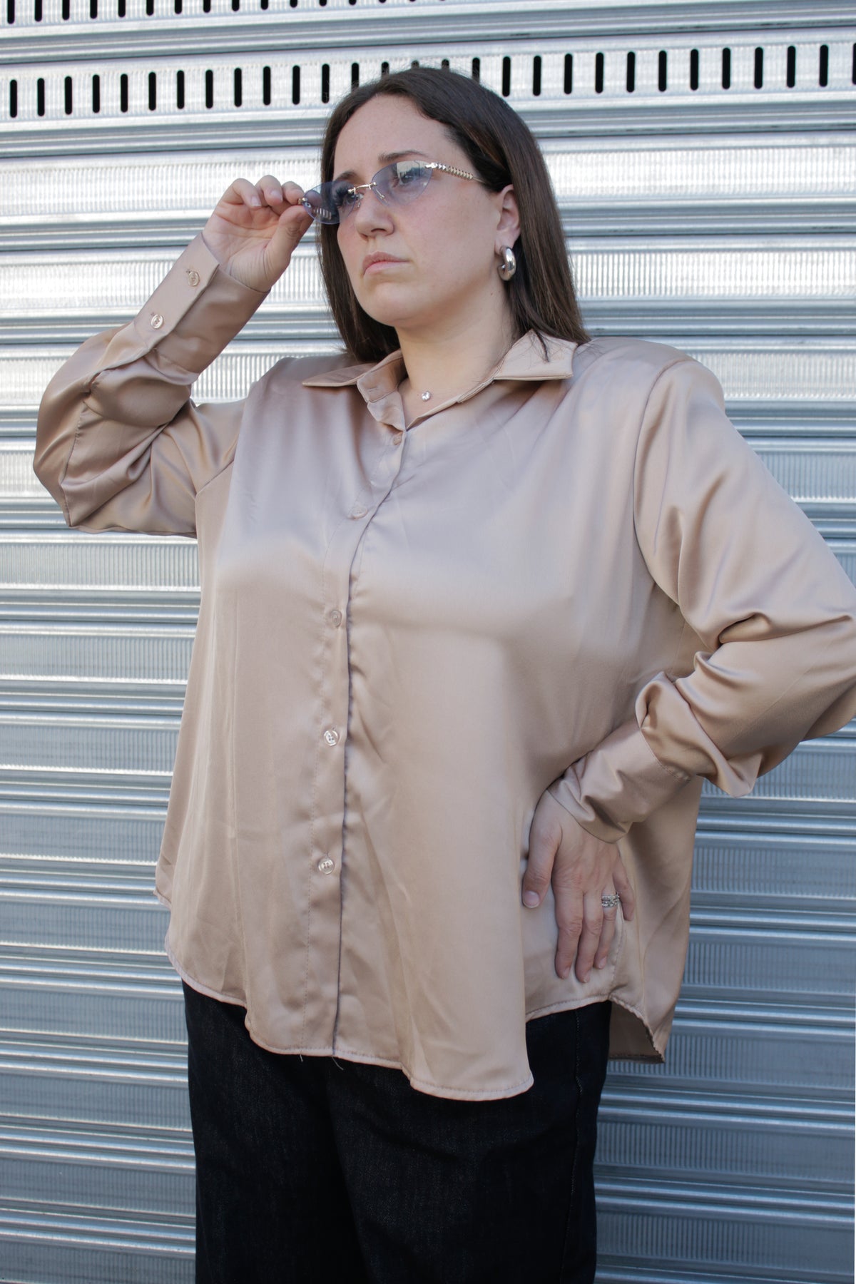 Camicia satin
